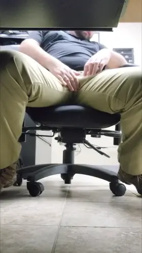 Want to be under my desk keeping me company? (My balls just didn't want to stay out)