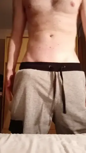 I tend to get naked and enjoy myself for a bit before I actually go to sleep