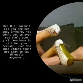 All that matters is that you still get to watch her feet.