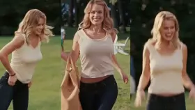 I Wonder Which Lucky Dude Gets To See Alice Eve's Bare Tits Bouncing In Bed