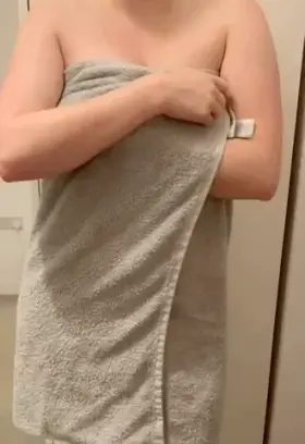 I always get so shy when I’m being filmed 😉