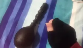 This kitten had a new toy to play with live on Chaturbate! Come join me!