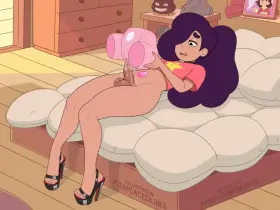 Stevonnie pleasuring an Onahole (HardDegenerate) [Steven Universe]