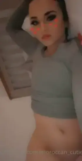 Yasmin Zbari Laying On Bed