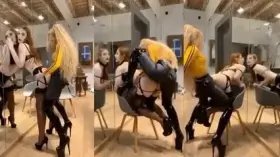 If you have a shrimp dick, bow down 😂 [domme]