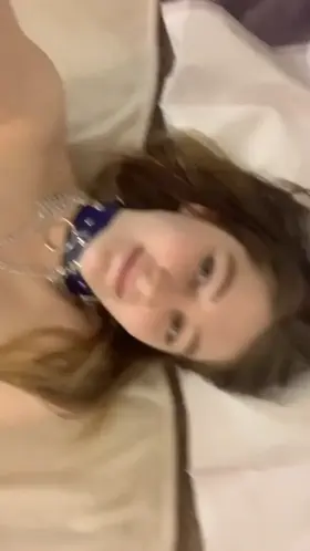 Pierced boobs and pretty kitty :)