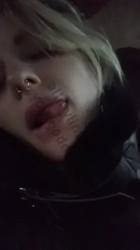 Trying to hold in the back of the bus, shhh