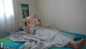 Skinny lesbian wrinkled grannies fucking with