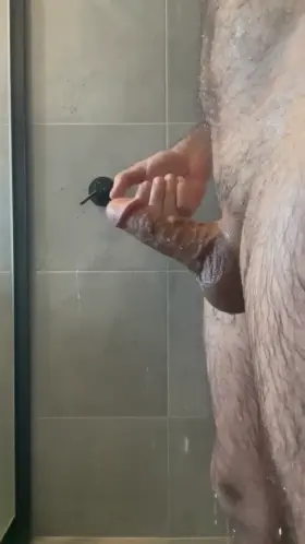 My cock and balls love the extra care and attention while showering [39]