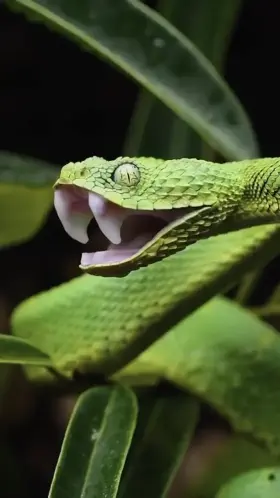 Imagine being bitten by that