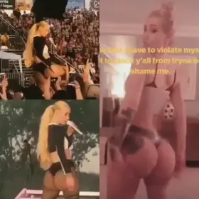 Bout to start jerking to Iggy and her fat ass help milk me 😏