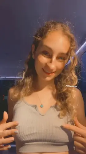 I hope my boobs aren’t too small for a titty drop ;)