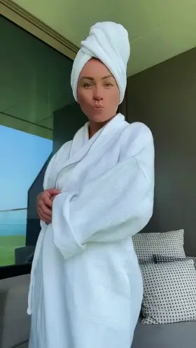 Lil flash from hotel terrace in Dubai 🙈