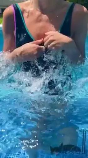 A splishing and a splashing :)