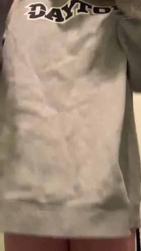 Is just a sweatshirt a cute look?