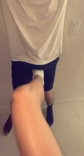 Quick kick to the nuts