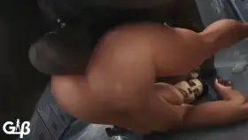 Loba getting railed by Gibraltar (Generalbutch) [Apex Legends]