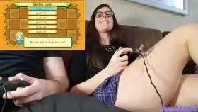 OC: This nerdy Wisconsin girl loves to game, suck, and fuck!