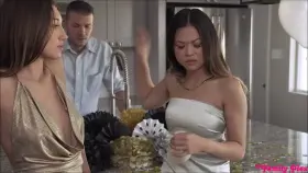 [/r/PornStarletHQ] Lulu Chu & Maya Woulfe - My New Year's Resolution Is My Stepsister's Pussy