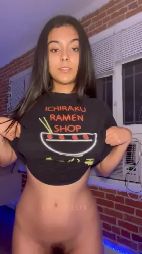 Ichiraku ramen and titties. 🍜🍒