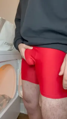 It would be a shame if you got stuck… in the dryer