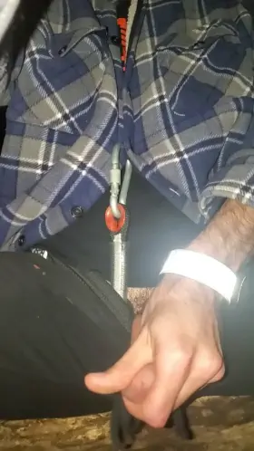 Tied, swollen, and wet from peeing myself... what would you do if you found me in the park?