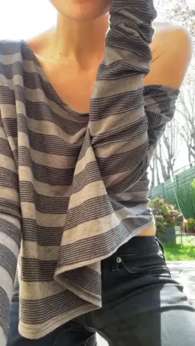 Would you fool around with me outside? 💗