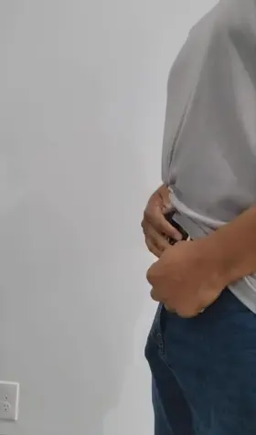 [47] Daddy just letting his cock out to play (longer video)