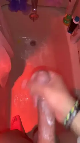 shower time is always a fun time