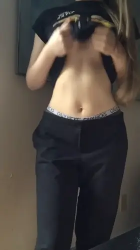 Let me strip down into something more comfortable😉