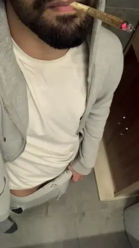 Get down and feel [m]e get hard in your mouth