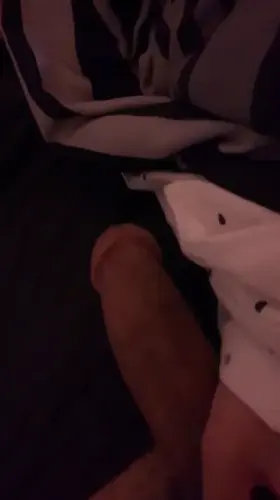 Teasing it before she pleases it!