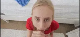 Tempted By My Teen Daughter's Perfect Natural Tits