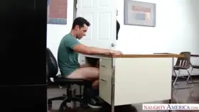 Professor Love catches Professor Aniston blowing a student