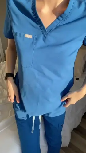 Everyone likes a girl in scrubs, right? [ST]
