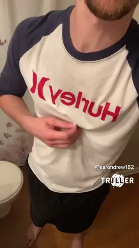 Tearing my clothes off 😈