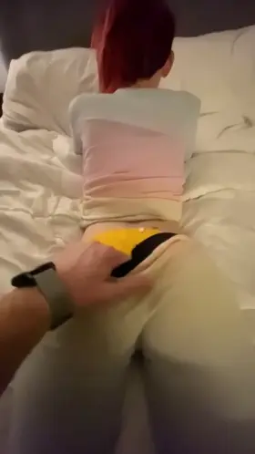 Don’t come over if you’re not gonna play with my butt before bed