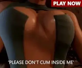 LF Color Source: 1girl, 1boy, animated, nose piercing, nose ring, belly button piercing, bite/biting lip, v-cut open top, big breasts, brunette, dark skin, tattoos, lying down, POV (point of view), sex, missionary position