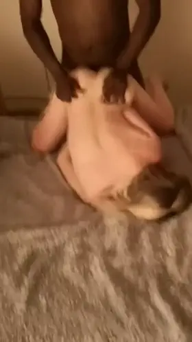 Blonde wife pounded by her bull