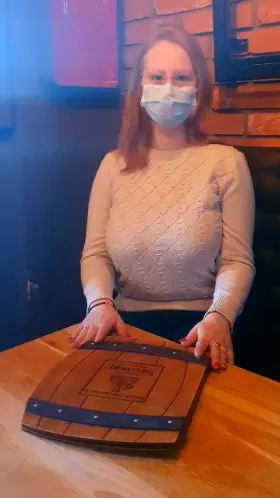 The worker embarrassed me a bit.... heh.