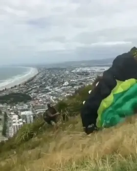 HMFT after not getting rid of the chute in time
