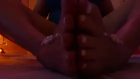 can I please rub you with my soft toes?