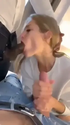 she seems to be enjoying herself