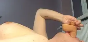 Training my throat pussy 💗