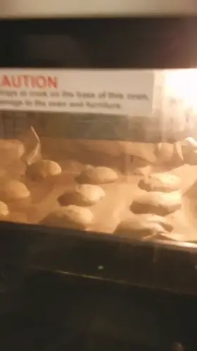 Nowhere in the cookbook does it say clothes required.. Hope the neighbours see my buns😇