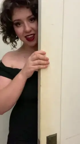 We sneak into the back room at the company Christmas party and you finally see what I’ve been hiding under there