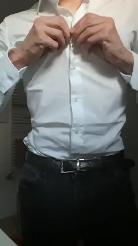 Desperately taking my clothes off