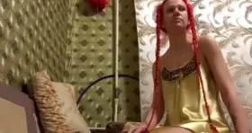 Redhead Stepsister wants her stepbro to fuck her