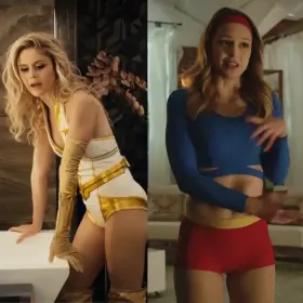 Impregnate one to save Earth: Erin Moriarty (Starlight) vs Melissa Benoist (SuperGirl)