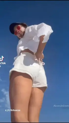 Stripping at the beach